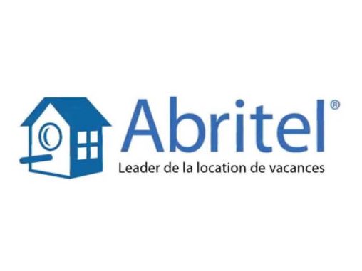 Abritel Logo d'Abritel, leader de la location de vacances, avec une maison stylisée.